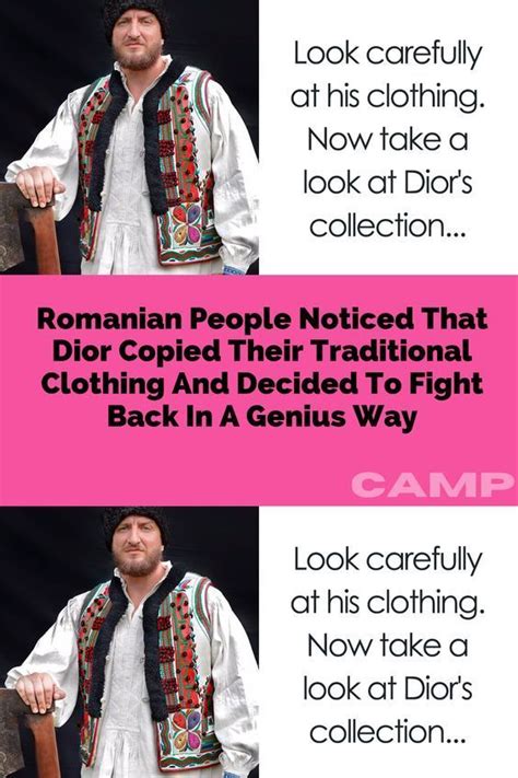 Romanian People Noticed That Dior Copied Their  